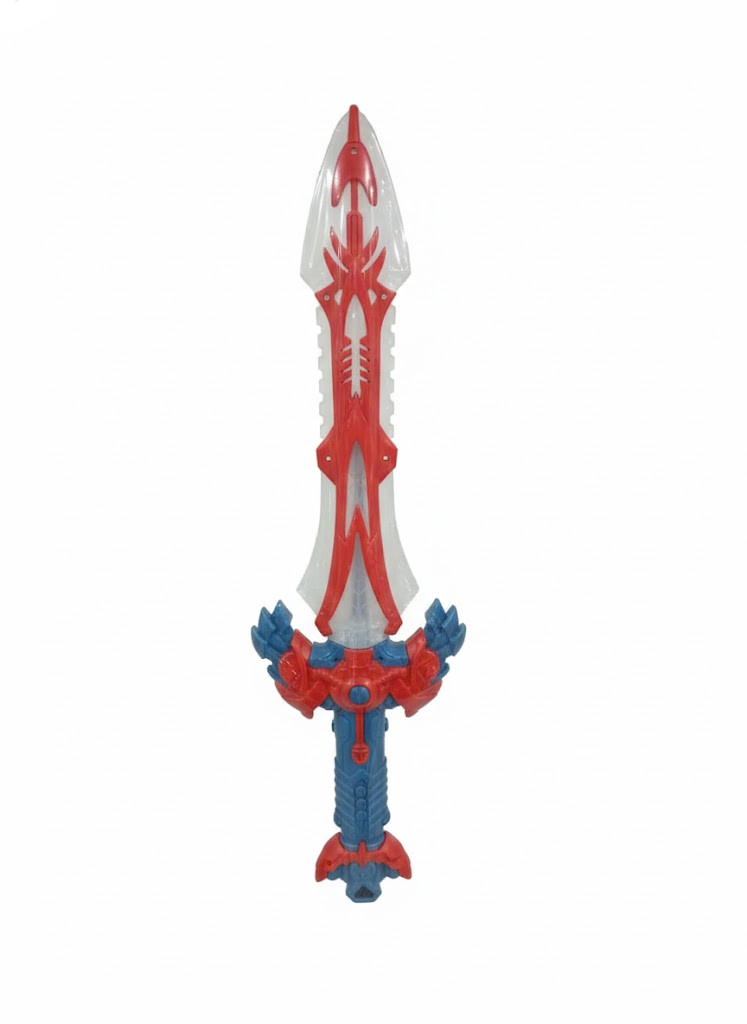 Flash Tornado Sword Assorted Sword Glow Toys Gorgeous Sword Events Festival Summer Festival Autumn Festival Feasts Prizes Light Up Festival Toys Fight Pretend Play Red. - Image 3