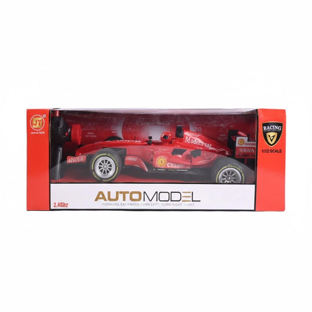 FORMULA F1 REMOTE CONTROL CAR WITH RECHARGEABLE BATTERIES TOY 1:12 Scale Champions Remote Control High Speed Car with Sound & Light Toy Small . - Image 2