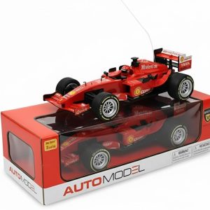 FORMULA F1 REMOTE CONTROL CAR WITH RECHARGEABLE BATTERIES TOY 1:12 Scale Champions Remote Control High Speed Car with Sound & Light Toy  Medium-Size Remote Control Car for Quick Racing & Calming Play.