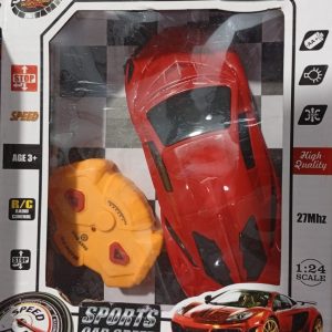 Racing car with Steering Wheel Remote Control Car.