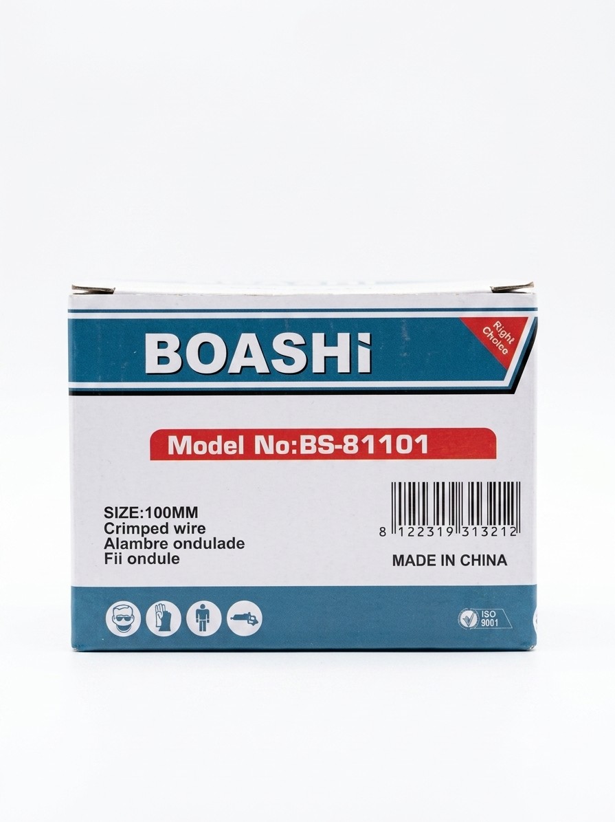 Boashed Crimped Wire Disk