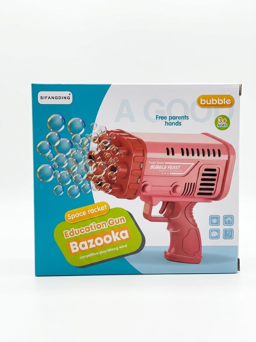 Bubble Gun Bazoka Dip & Use