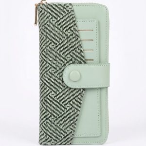 MintWeave Women’s Designer Long Wallet