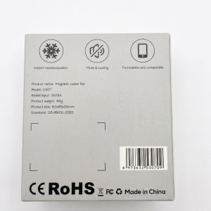 Magnetic Cooler Fan CX07 – 15W Phone Cooling Fan with Magnetic Mount - Image 2